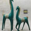 Nordic Horse Statue Horses Figurines Resin